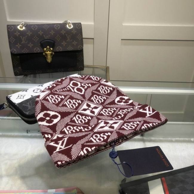 LV Wool Cap Scarf AAA-116