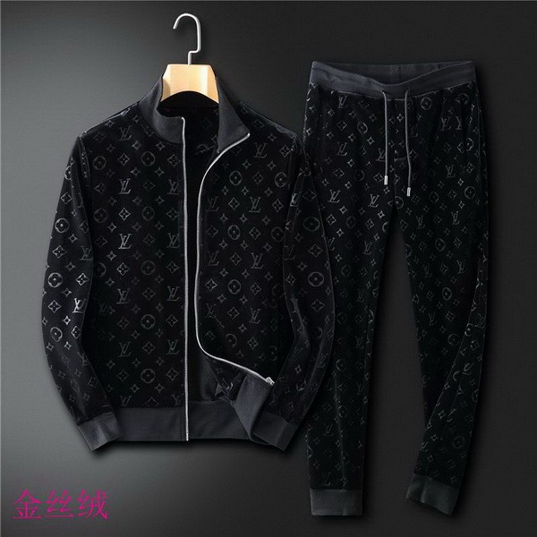 LV long sleeve men suit-384(M-XXXXL)