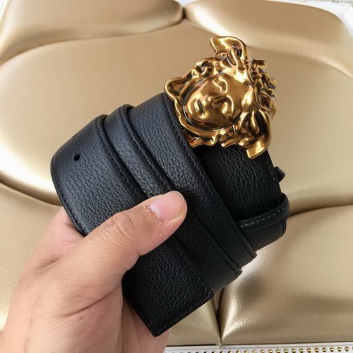 Super Perfect Quality Versace Belts(100% Genuine Leather,Steel Buckle)-617