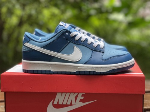 Authentic Nike Dunk Low “Dark Marina Blue”