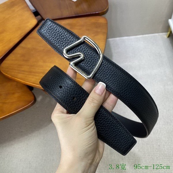 Super Perfect Quality Hermes Belts(100% Genuine Leather,Reversible Steel Buckle)-911