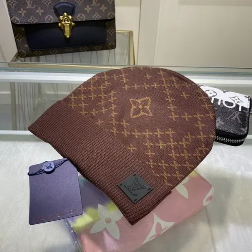 LV Wool Cap Scarf AAA-167