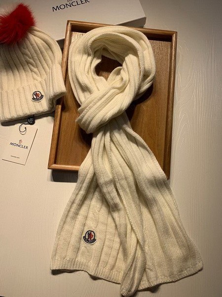 Moncler Wool Cap Scarf AAA-319