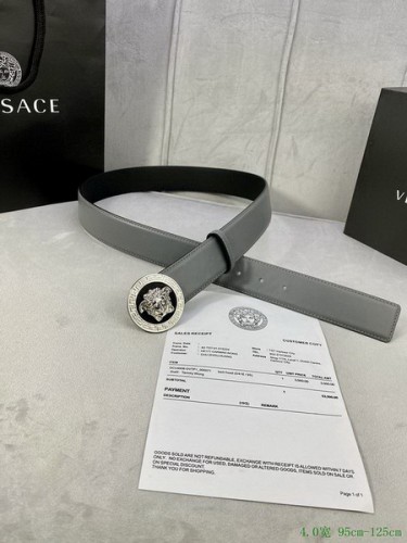 Super Perfect Quality Versace Belts(100% Genuine Leather,Steel Buckle)-489