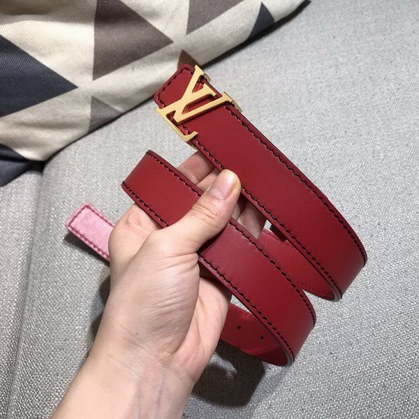 Super Perfect Quality LV Belts(100% Genuine Leather Steel Buckle)-3274