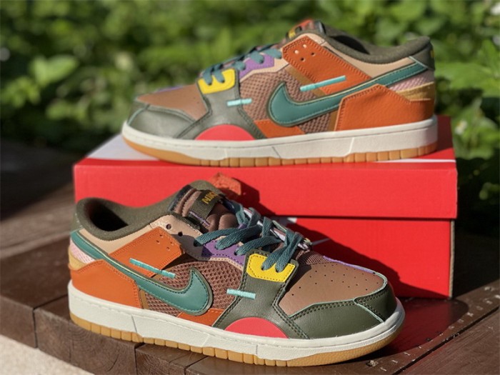 Authentic Nike Dunk Scrap'Archeo Brown