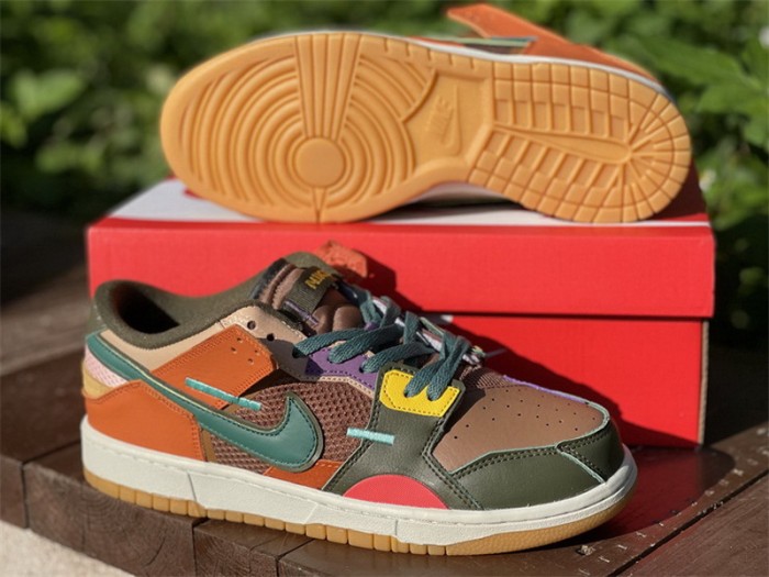 Authentic Nike Dunk Scrap'Archeo Brown