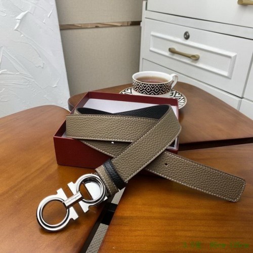 Super Perfect Quality Ferragamo Belts(100% Genuine Leather,steel Buckle)-1579