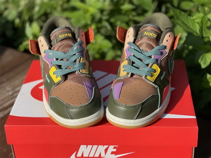 Authentic Nike Dunk Scrap'Archeo Brown