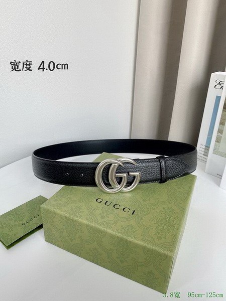 Super Perfect Quality G Belts(100% Genuine Leather,steel Buckle)-2865