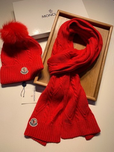 Moncler Wool Cap Scarf AAA-296