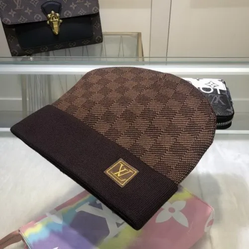 LV Wool Cap Scarf AAA-175