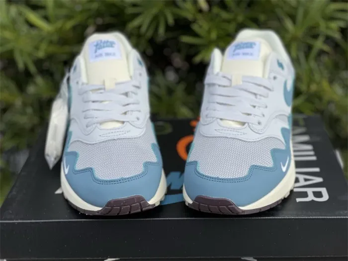 Authentic  Patta x Nike Air Max 1 “Aqua Noise”