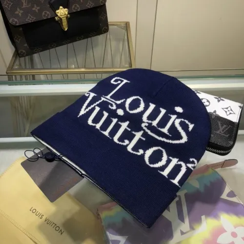 LV Wool Cap Scarf AAA-125