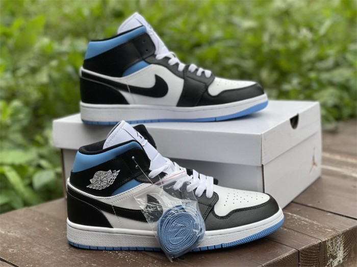 Authentic Air Jordan 1 Mid Royal Blue