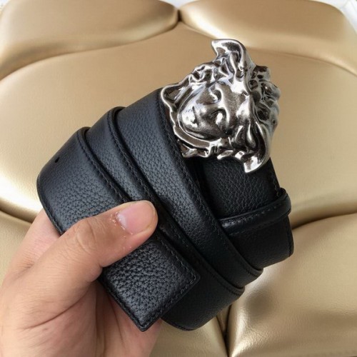 Super Perfect Quality Versace Belts(100% Genuine Leather,Steel Buckle)-616