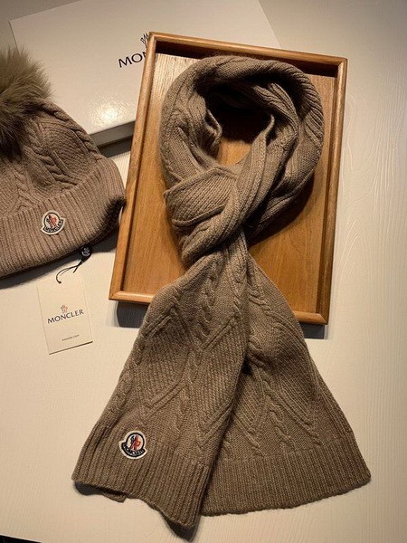 Moncler Wool Cap Scarf AAA-312