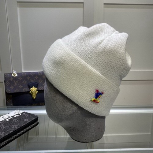 LV Wool Cap Scarf AAA-163