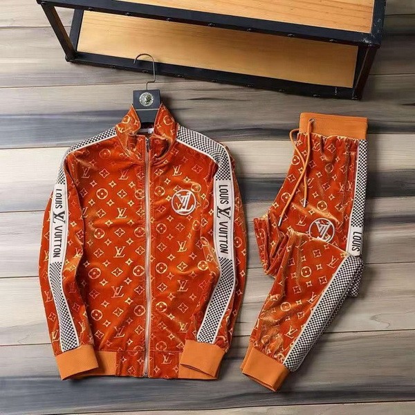 LV long sleeve men suit-356(M-XXXL)