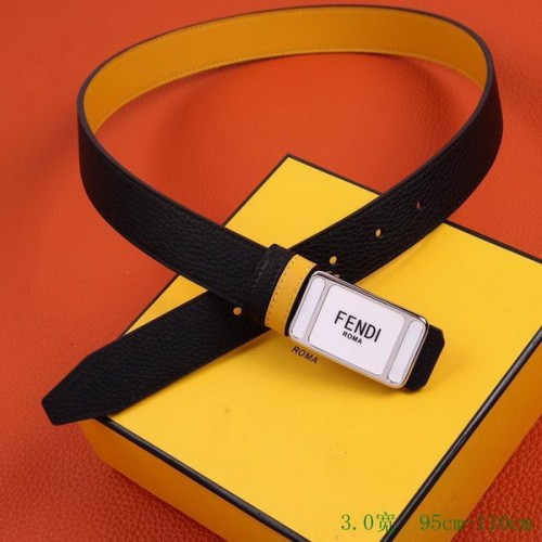 Super Perfect Quality FD Belts(100% Genuine Leather,steel Buckle)-153