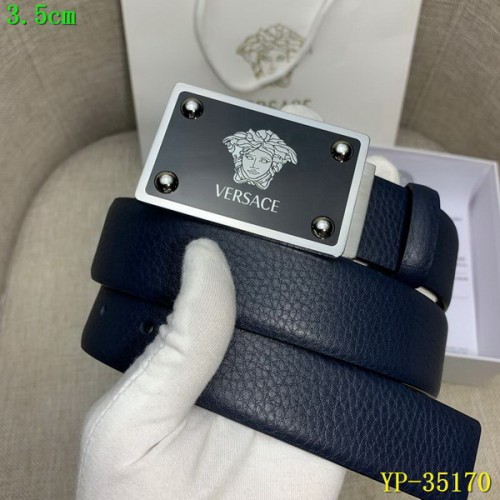 Super Perfect Quality Versace Belts(100% Genuine Leather,Steel Buckle)-118
