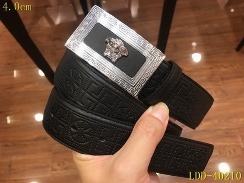 Super Perfect Quality Versace Belts(100% Genuine Leather,Steel Buckle)-065