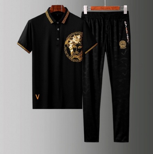 Versace short sleeve men suit-089(M-XXXL)