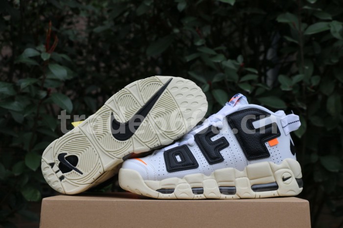 Authentic OFF-WHITE x Nike Air More Uptempo