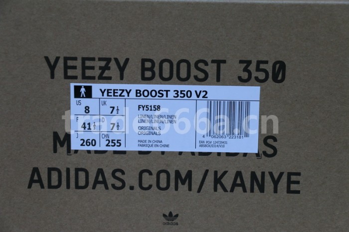 Authentic Yeezy Boost 350 V2 Linen