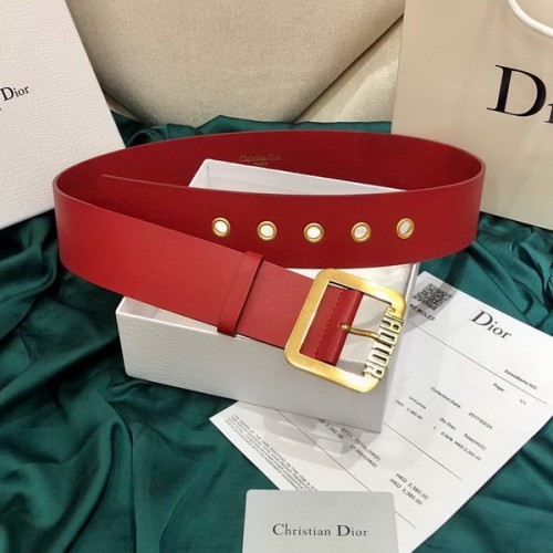 Super Perfect Quality Dior Belts(100% Genuine Leather,steel Buckle)-286
