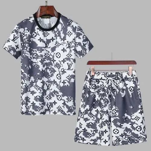 LV short sleeve men suit-035(M-XXXL)