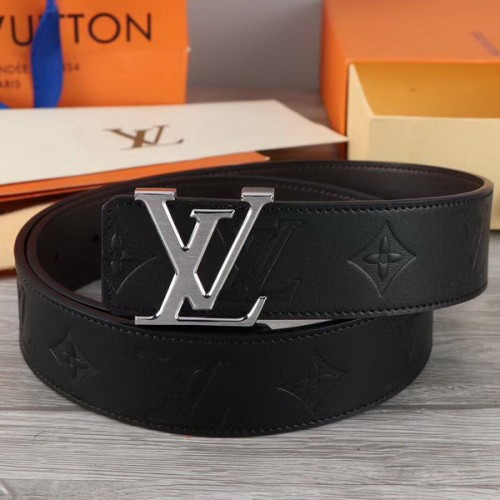 Super Perfect Quality LV Belts(100% Genuine Leather Steel Buckle)-2004