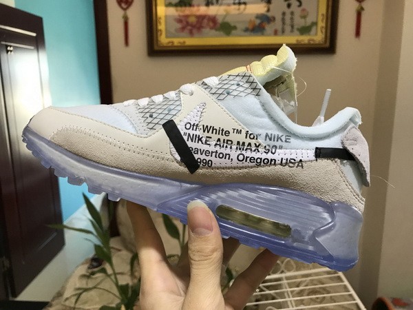 Authenitc OFF-WHITE x Air Max 90 GS