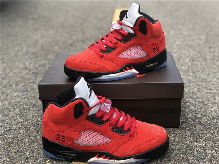 Authentic Air Jordan 5 “Raging Bull” (with wooden boxes)
