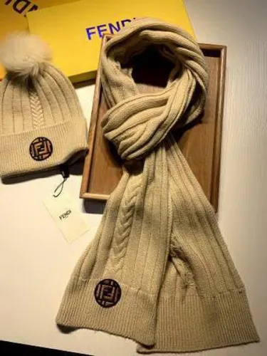 FD Wool Cap Scarf AAA-045