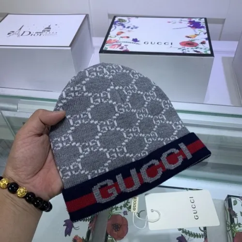 G Wool Cap Scarf AAA-096