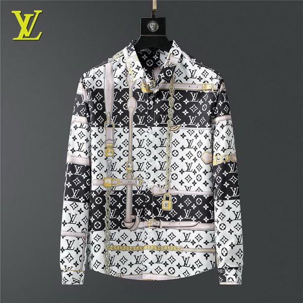 LV long sleeve shirt men-069(M-XXXL)