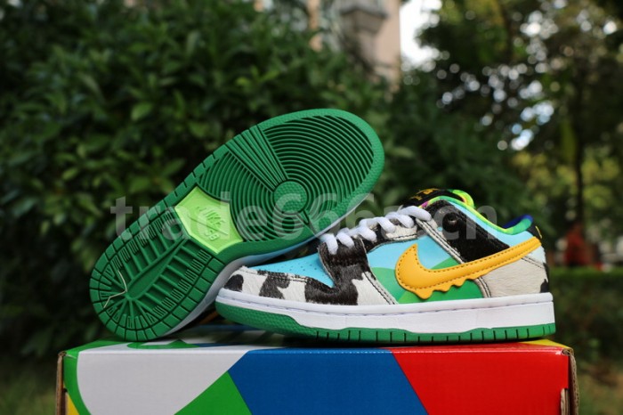 Authentic Ben & Jerry's x Nike SB Dunk Low Pro QS Kids shoes