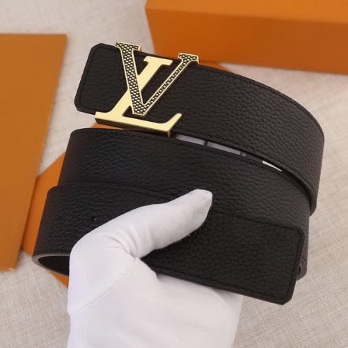 Super Perfect Quality LV Belts(100% Genuine Leather Steel Buckle)-2002