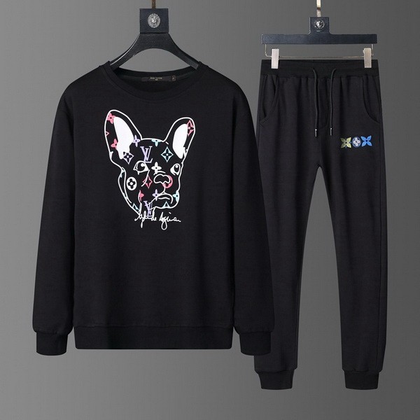 LV long sleeve men suit-044(M-XXXL)