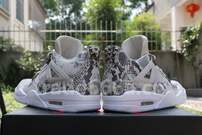 Authentic Air Jordan 4 Premium “Snakeskin”