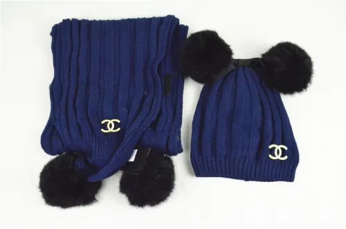 CHAL Wool Cap Scarf AAA-005