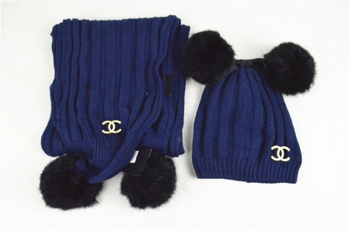 CHAL Wool Cap Scarf AAA-005