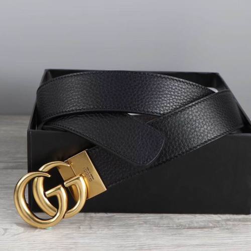 Super Perfect Quality G women Belts(100% Genuine Leather,steel Buckle)-352