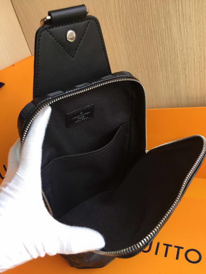 LV Black Argyle Bag