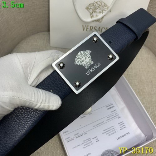 Super Perfect Quality Versace Belts(100% Genuine Leather,Steel Buckle)-121