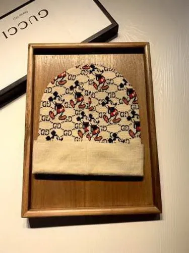 G Wool Cap Scarf AAA-077