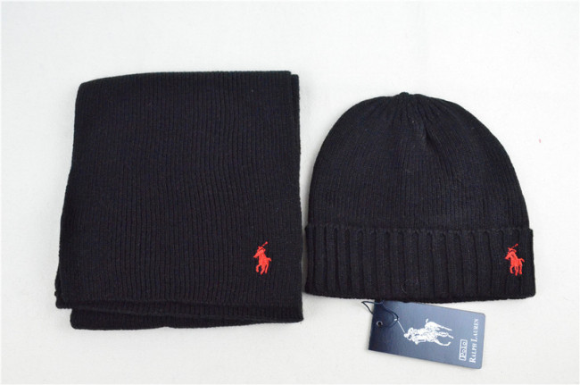 POLO Wool Cap Scarf AAA-008