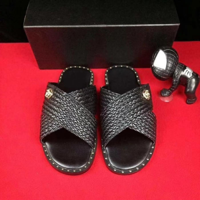 Versace men slippers AAA-117