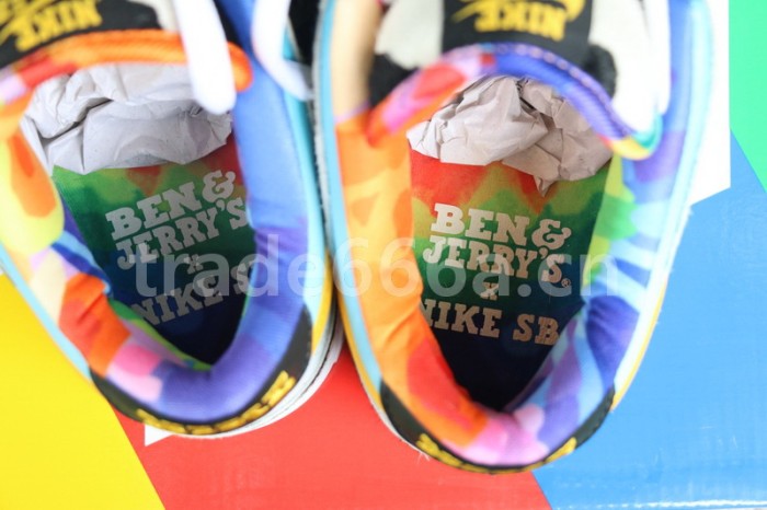 Authentic Ben & Jerry's x Nike SB Dunk Low Pro QS